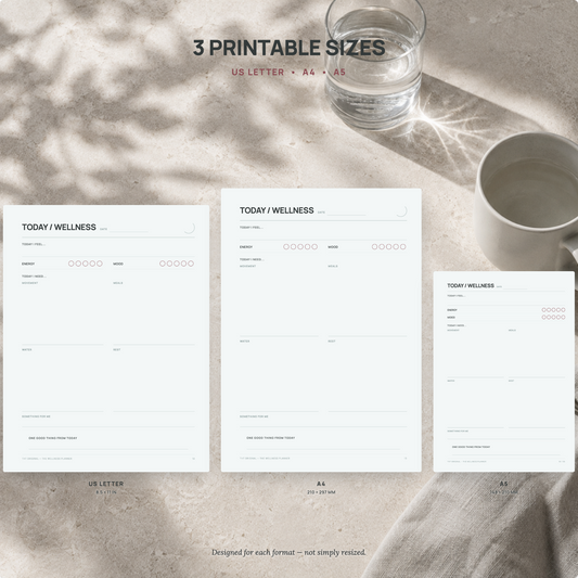 Wellness Planner Printable