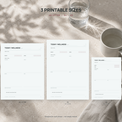 Wellness Planner Printable