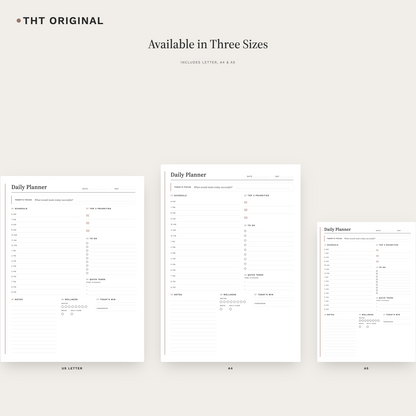 Daily Minimalist Digital Planner PDF