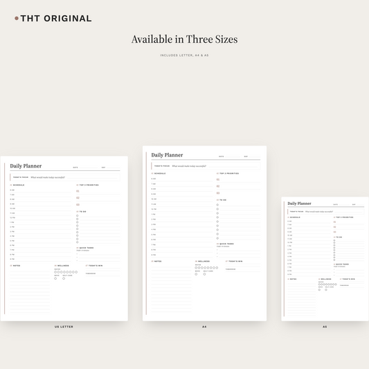 Daily Minimalist Digital Planner PDF