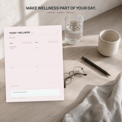 Wellness Planner Printable